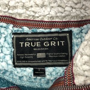 True grit pullover. Girls large.